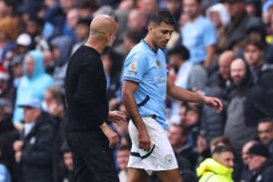 Manchester City manager Pep Guardiola issues Rodri and Kevin De Bruyne injury update