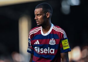 Newcastle star Alexander Isak puts Arsenal on alert after £100m transfer links