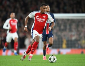 ‘What a signing!’ – Micah Richards drools over Arsenal star Jurrien Timber after PSG victory