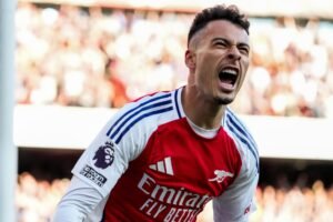 Gabriel Martinelli injury: Arsenal winger misses Brazil training before Peru game