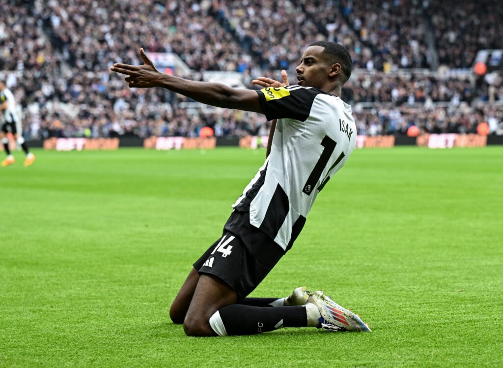 Mikel Arteta responds to claims Arsenal are missing striker like Alexander Isak after Newcastle defeat