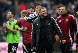 Eddie Howe labels Mikel Arteta remarks ‘irrelevant’ after Newcastle beat Arsenal