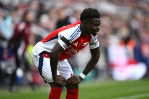 Bukayo Saka sends message to Arsenal teammates after Newcastle defeat