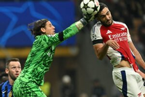 Mikel Arteta rages after Arsenal star is ‘punched in the head’ against Inter