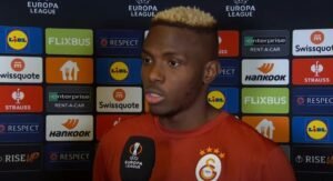 Victor Osimhen responds to Chelsea transfer link ahead of January window