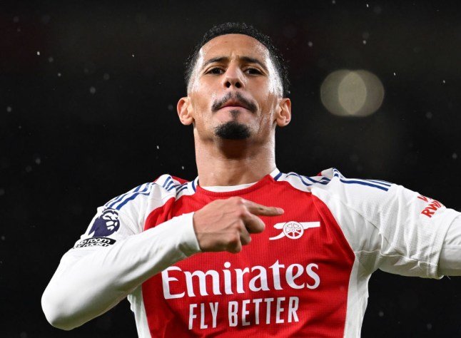 Arsenal defender William Saliba sends transfer message to Real Madrid