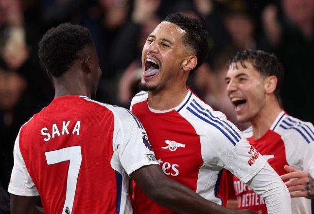 Man Utd fans fume with what ‘ridiculous’ Man Utd star did for Arsenal goal